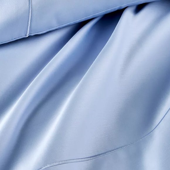 new POOL BLUE Charter Club Sleep Luxe 800 TC 100% Cotton Sateen QUEEN Sheet Set - Picture 3 of 8